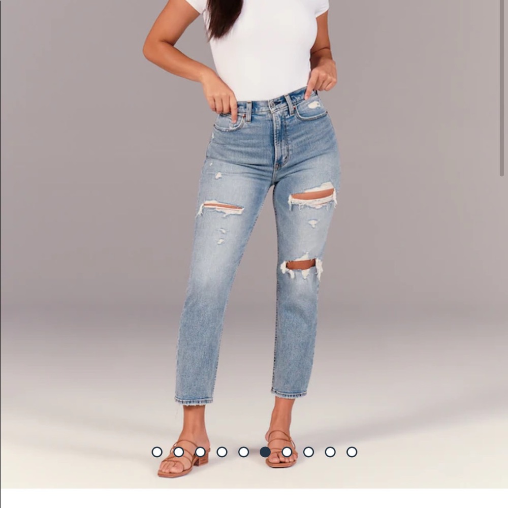 NWT-CURVE LOVE ULTRA HIGH RISE ANKLE STRAIGHT